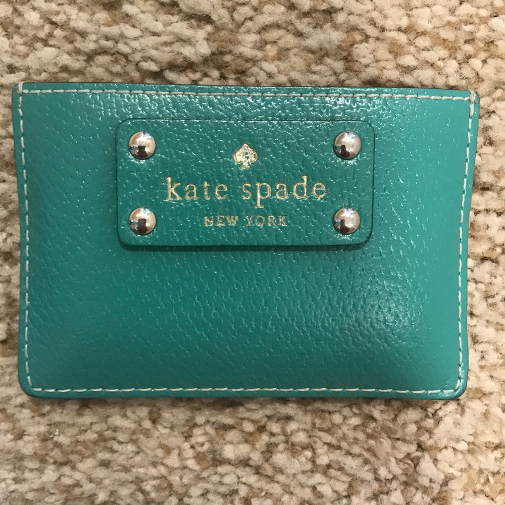 💎KATE SPADE green mini wallet💎
